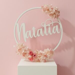 Bastidor personalizado con nombre