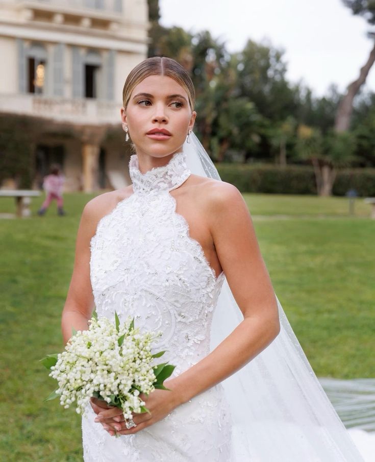 Ramo de novia clásico Sofia Richie