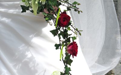 Ramo de novia en cascada: la tendencia que vuelve